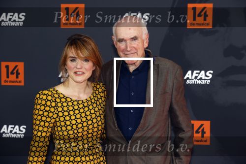 Leusden 25 september 2021
Premiere Nummer 14 ( Johan Cruijff ) in het AFAS Theater. Sophie v d Enk en haar vader