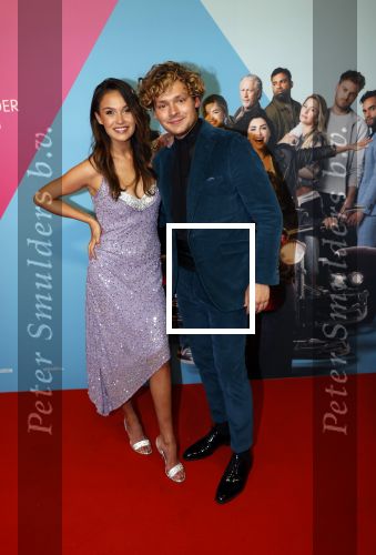Amsterdam 11 oktober 2021
Premiere Liefde zonder grenzenin Tuschinski met in de hoofdrol Yolanthe Cabau v Kasbergen Jim Bakkum Soy Kroon Abbey Hoes  Hajo Bruins en Peggy Vrijens