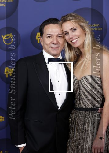 Amsterdam 14 oktober 2021
Televizierring gala in Carre Amsterdam. Spiros Chalos met zijn partner Lisa Oostwoud