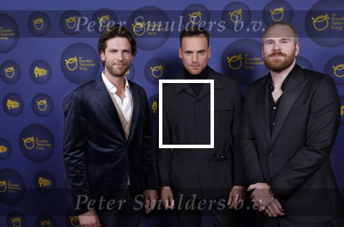 Amsterdam 14 oktober 2021
Televizierring gala in Carre Amsterdam. Stefan Jurriens Giel de Winter en Thomas v d Vlugt van stuk TV