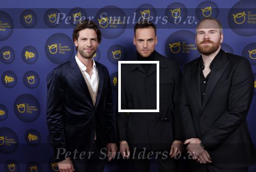 Amsterdam 14 oktober 2021
Televizierring gala in Carre Amsterdam. Thomas van der Vlugt, Giel de Winter en Stefan Jurriens (l-r) van StukTV