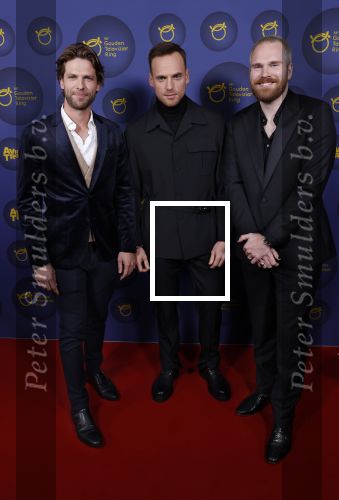 Amsterdam 14 oktober 2021
Televizierring gala in Carre Amsterdam. Thomas van der Vlugt, Giel de Winter en Stefan Jurriens (l-r) van StukTV