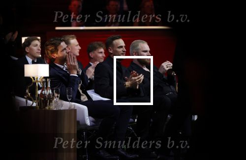 Amsterdam 14 oktober 2021
Televizierring gala in Carre Amsterdam. Stefan Jurriens Giel de Winter en Thomas v d Vlugt van stuk TV