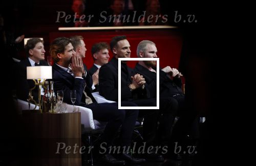Amsterdam 14 oktober 2021
Televizierring gala in Carre Amsterdam. Stefan Jurriens Giel de Winter en Thomas v d Vlugt van stuk TV