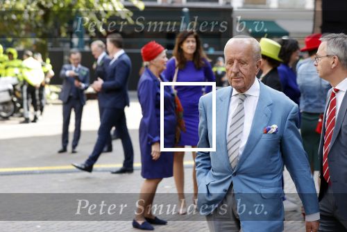 Den Haag 21 september 2021
Prinsjesdag in Den Haag 2021. De troonrede is in de grote kerk. Aanwezig namens de koninklijke familie zijn Koning Willem Alexander en Koningin Maxima Prins Constantijn en Prinses Laurentien. Theo Hiddema