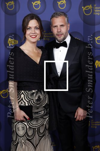 Amsterdam 14 oktober 2021
Televizierring gala in Carre Amsterdam. Tijl Beckand met zijn partner Markell Helmann