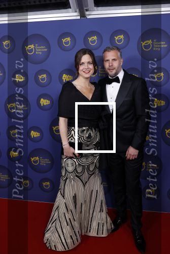 Amsterdam 14 oktober 2021
Televizierring gala in Carre Amsterdam. Tijl Beckand met zijn partner Markell Helmann