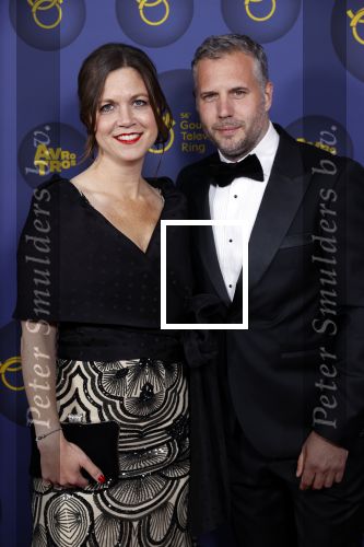 Amsterdam 14 oktober 2021
Televizierring gala in Carre Amsterdam. Tijl Beckand met zijn partner Markell Helmann