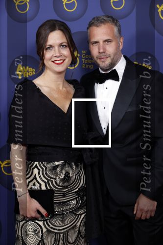 Amsterdam 14 oktober 2021
Televizierring gala in Carre Amsterdam. Tijl Beckand met zijn partner Markell Helmann
