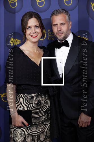 Amsterdam 14 oktober 2021
Televizierring gala in Carre Amsterdam. Tijl Beckand met zijn partner Markell Helmann