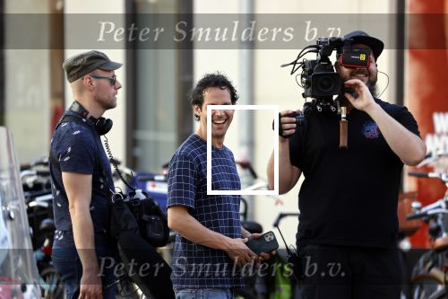Amsterdam 8 september 2021
Victor Mids tijdens opnames op de pc hooftstraat