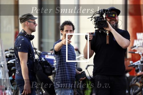 Amsterdam 8 september 2021
Victor Mids tijdens opnames op de pc hooftstraat