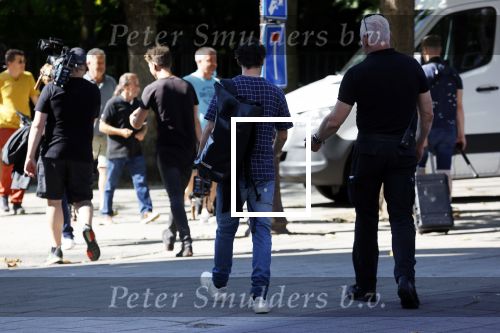 Amsterdam 8 september 2021
Victor Mids tijdens opnames op de pc hooftstraat