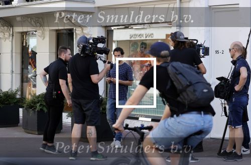 Amsterdam 8 september 2021
Victor Mids tijdens opnames op de pc hooftstraat