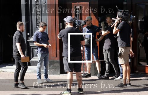 Amsterdam 8 september 2021
Victor Mids tijdens opnames op de pc hooftstraat