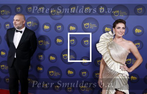 Amsterdam 14 oktober 2021
Televizierring gala in Carre Amsterdam. Vivienne v d Assem kwam met haar partner