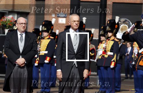Den Haag 21 september 2021
Prinsjesdag in Den Haag 2021. De troonrede is in de grote kerk. Aanwezig namens de koninklijke familie zijn Koning Willem Alexander en Koningin Maxima Prins Constantijn en Prinses Laurentien. Voorzitter van de Eerste Kamer Jan Anthonie Bruijn