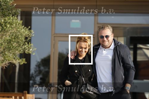 Noordwijk 9 oktober 2021
Wesly Bronkhorst met zijn nieuwe vriendin Raquel bij Huis ter Duin.