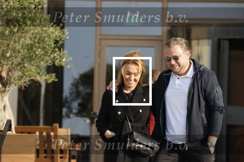Noordwijk 9 oktober 2021
Wesly Bronkhorst met zijn nieuwe vriendin Raquel bij Huis ter Duin.