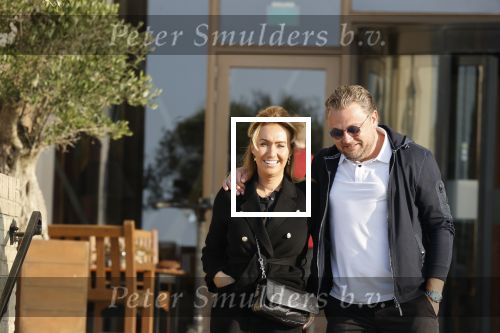 Noordwijk 9 oktober 2021
Wesly Bronkhorst met zijn nieuwe vriendin Raquel bij Huis ter Duin.