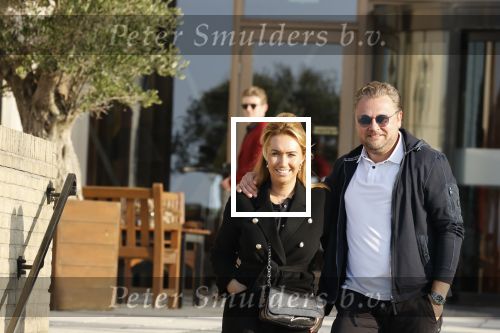 Noordwijk 9 oktober 2021
Wesly Bronkhorst met zijn nieuwe vriendin Raquel bij Huis ter Duin.