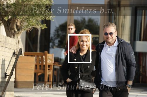 Noordwijk 9 oktober 2021
Wesly Bronkhorst met zijn nieuwe vriendin Raquel bij Huis ter Duin.