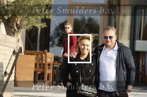 Noordwijk 9 oktober 2021
Wesly Bronkhorst met zijn nieuwe vriendin Raquel bij Huis ter Duin.