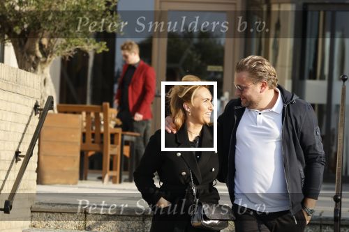 Noordwijk 9 oktober 2021
Wesly Bronkhorst met zijn nieuwe vriendin Raquel bij Huis ter Duin.
