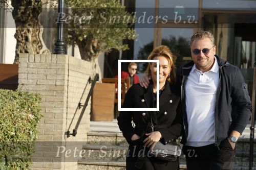 Noordwijk 9 oktober 2021
Wesly Bronkhorst met zijn nieuwe vriendin Raquel bij Huis ter Duin.