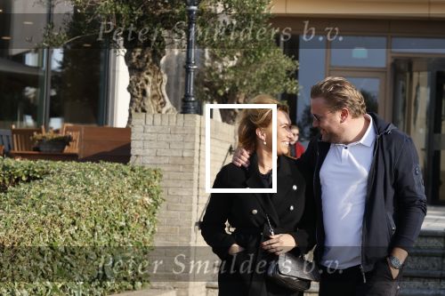 Noordwijk 9 oktober 2021
Wesly Bronkhorst met zijn nieuwe vriendin Raquel bij Huis ter Duin.