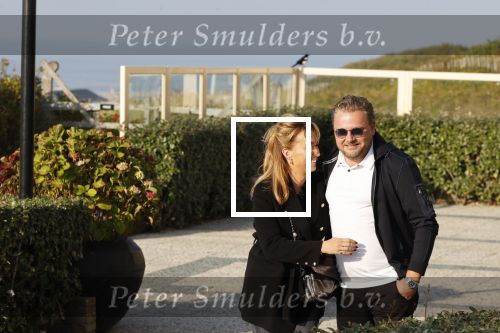 Noordwijk 9 oktober 2021
Wesly Bronkhorst met zijn nieuwe vriendin Raquel bij Huis ter Duin.
