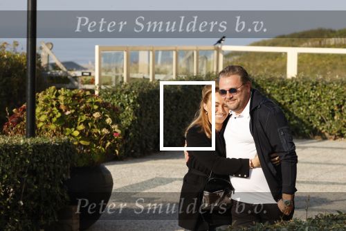 Noordwijk 9 oktober 2021
Wesly Bronkhorst met zijn nieuwe vriendin Raquel bij Huis ter Duin.
