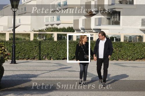 Noordwijk 9 oktober 2021
Wesly Bronkhorst met zijn nieuwe vriendin Raquel bij Huis ter Duin.