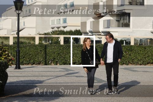 Noordwijk 9 oktober 2021
Wesly Bronkhorst met zijn nieuwe vriendin Raquel bij Huis ter Duin.