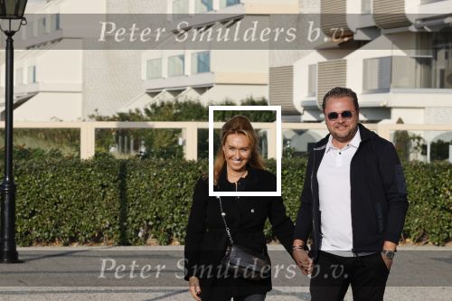 Noordwijk 9 oktober 2021
Wesly Bronkhorst met zijn nieuwe vriendin Raquel bij Huis ter Duin.