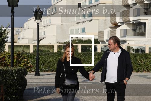 Noordwijk 9 oktober 2021
Wesly Bronkhorst met zijn nieuwe vriendin Raquel bij Huis ter Duin.