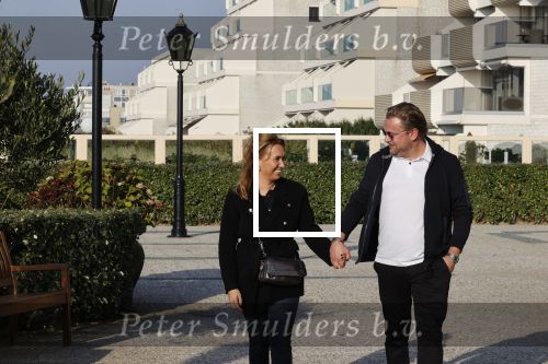 Noordwijk 9 oktober 2021
Wesly Bronkhorst met zijn nieuwe vriendin Raquel bij Huis ter Duin.