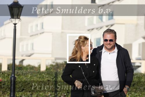 Noordwijk 9 oktober 2021
Wesly Bronkhorst met zijn nieuwe vriendin Raquel bij Huis ter Duin.