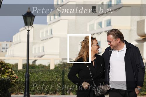 Noordwijk 9 oktober 2021
Wesly Bronkhorst met zijn nieuwe vriendin Raquel bij Huis ter Duin.