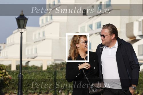 Noordwijk 9 oktober 2021
Wesly Bronkhorst met zijn nieuwe vriendin Raquel bij Huis ter Duin.