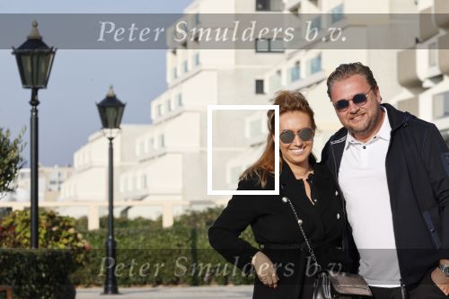 Noordwijk 9 oktober 2021
Wesly Bronkhorst met zijn nieuwe vriendin Raquel bij Huis ter Duin.