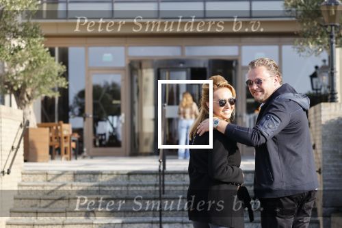 Noordwijk 9 oktober 2021
Wesly Bronkhorst met zijn nieuwe vriendin Raquel bij Huis ter Duin.
