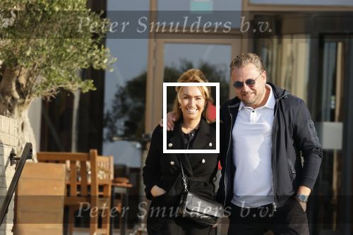 Noordwijk 9 oktober 2021
Wesly Bronkhorst met zijn nieuwe vriendin Raquel bij Huis ter Duin.