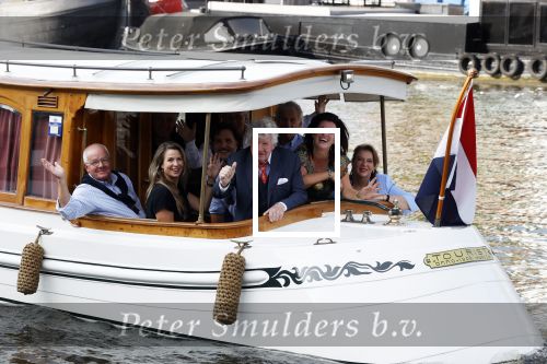 Amsterdam 6 september 2021
Willibrord Frequin viert zijn 80e verjaardag  met zijn kinderen vrouw en beste vrienden op een boot op de grachten van Amsterdam. Zijn kinderen Barbara Rebecca Louis . Willibrord zijn broer Aad Ouborg Fons de Poel en Guido Maas