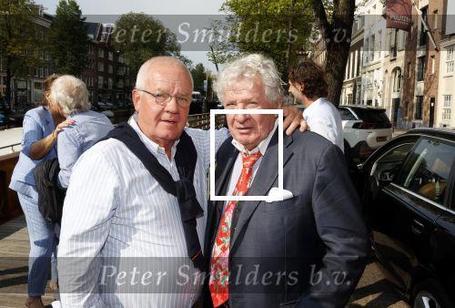 Amsterdam 6 september 2021
Willibrord Frequin viert zijn 80e verjaardag  met zijn kinderen vrouw en beste vrienden op een boot op de grachten van Amsterdam. Zijn kinderen Barbara Rebecca Louis .