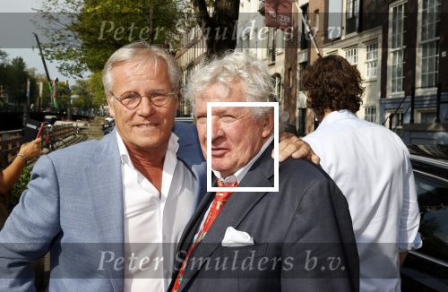 Amsterdam 6 september 2021
Willibrord Frequin viert zijn 80e verjaardag  met zijn kinderen vrouw en beste vrienden op een boot op de grachten van Amsterdam. Zijn kinderen Barbara Rebecca Louis . Willibrord en Fons de Poel