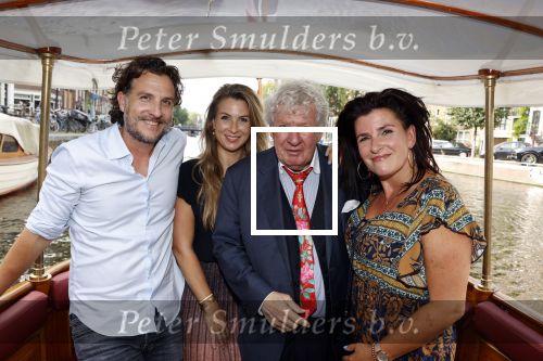Amsterdam 6 september 2021
Willibrord Frequin viert zijn 80e verjaardag  met zijn kinderen vrouw en beste vrienden op een boot op de grachten van Amsterdam. Zijn kinderen Barbara Rebecca Louis .