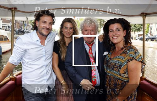 Amsterdam 6 september 2021
Willibrord Frequin viert zijn 80e verjaardag  met zijn kinderen vrouw en beste vrienden op een boot op de grachten van Amsterdam. Zijn kinderen Barbara Rebecca Louis .
