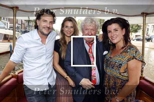 Amsterdam 6 september 2021
Willibrord Frequin viert zijn 80e verjaardag  met zijn kinderen vrouw en beste vrienden op een boot op de grachten van Amsterdam. Zijn kinderen Barbara Rebecca Louis .