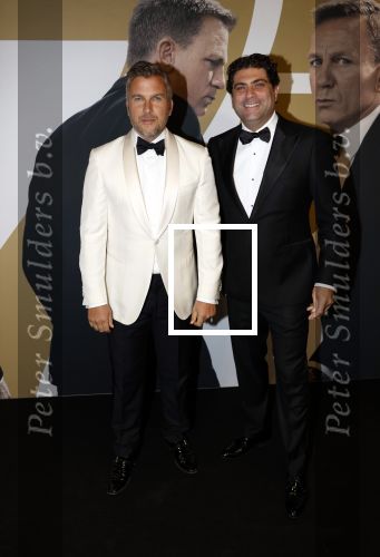 Amsterdam 28 september 2021
Premiere James Bond in Tuschinski. Winston Gerschtanowitz met Ralph Manheim